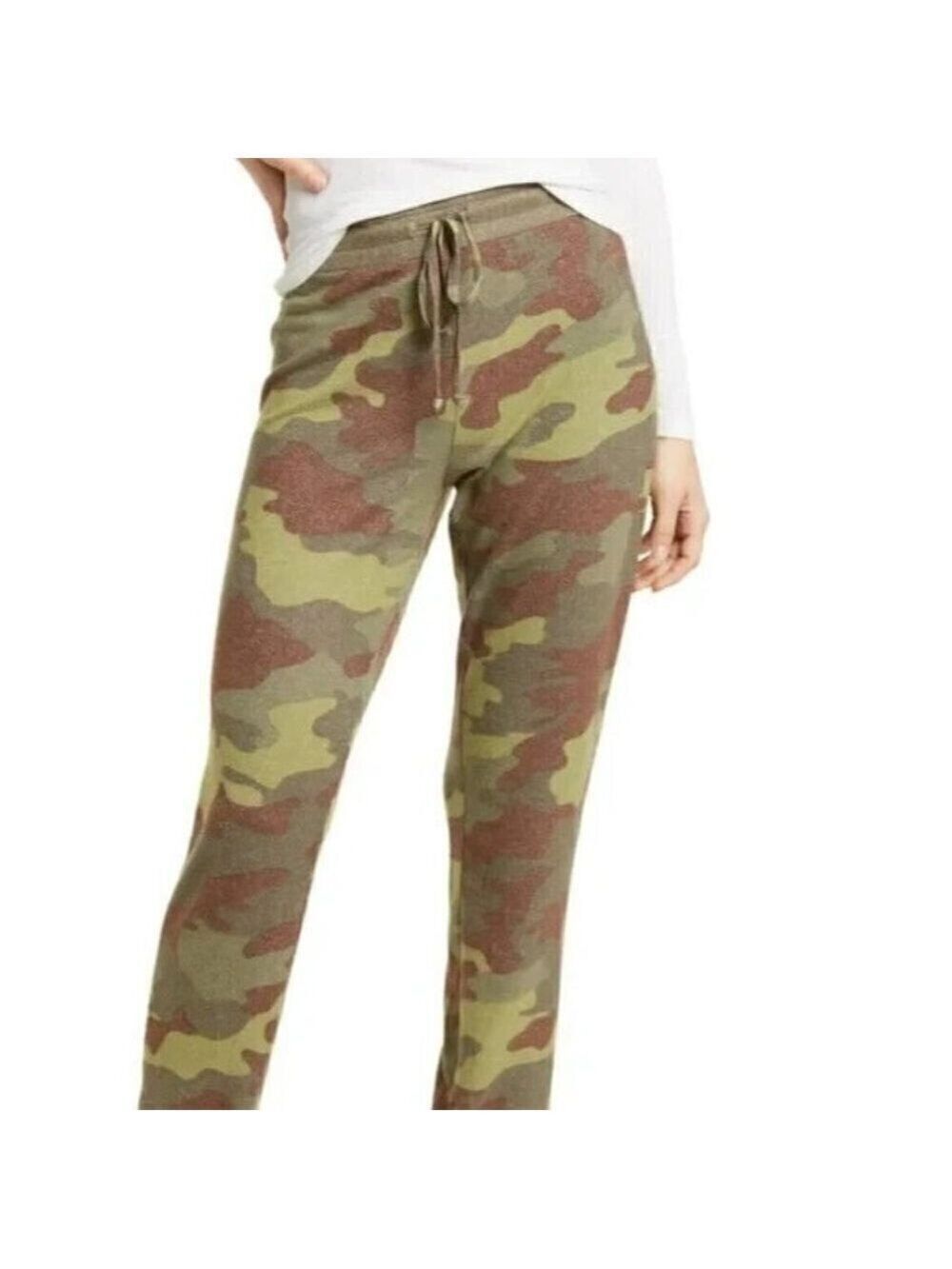 Abound BNWOT Womens camo size small NEW sweatpants lounge drawstrings